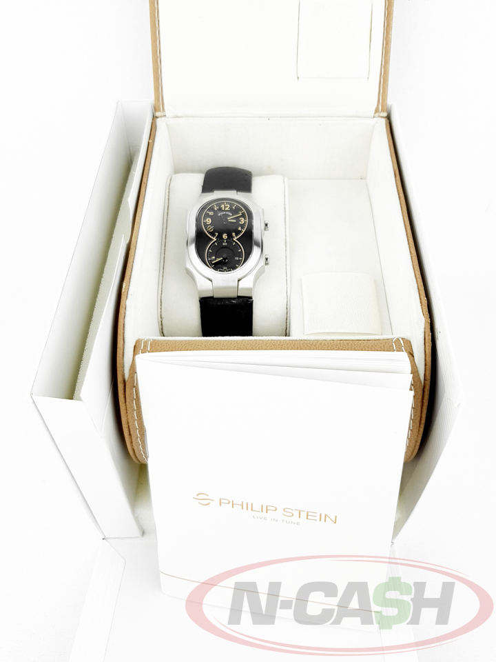 Philip Stein Large Signature Black Dial_pawnshop3
