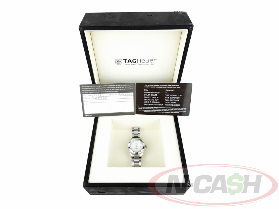 Tag Heuer Aquaracer Ladies MOP Diamond_pawnshop4
