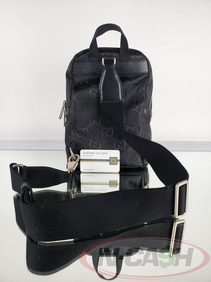 Gucci GG Nylon Off the Grid Sling Backpack_pawnshop1