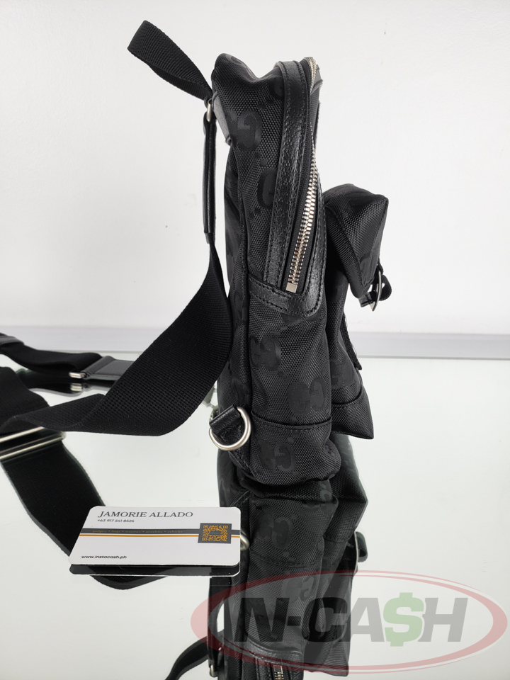 Gucci GG Nylon Off the Grid Sling Backpack_pawnshop2