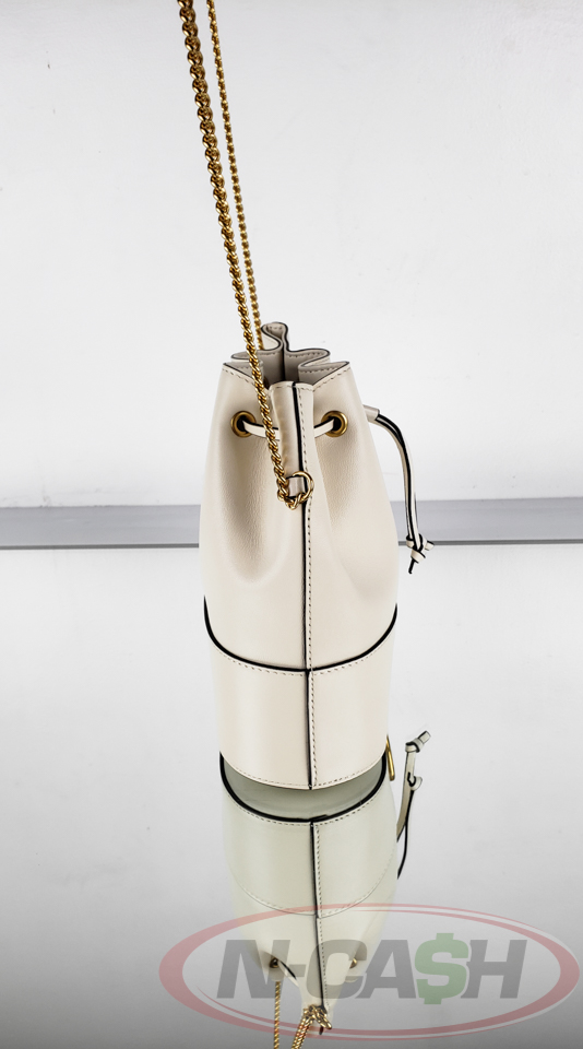 Mini Bucket Bag with V Logo Signature Chain_pawnshop2