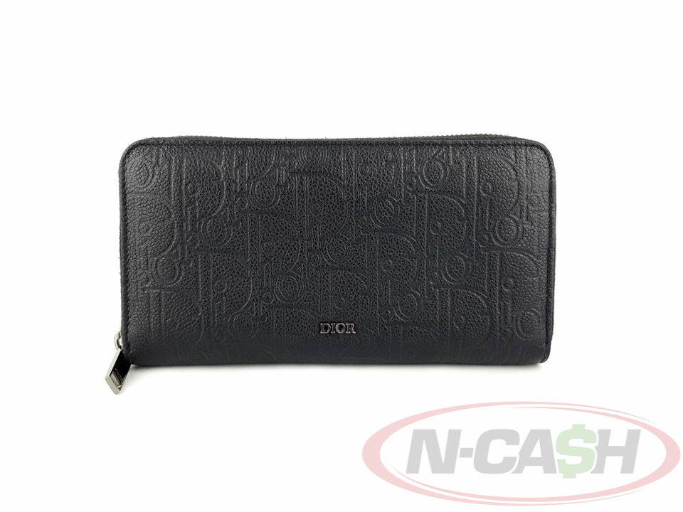 Christian Dior Gravity Long Zipped Wallet_pawnshop