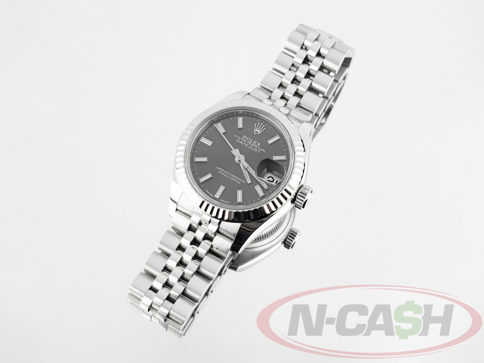 Rolex Lady Datejust 28 Steel White Gold_pawnshop1