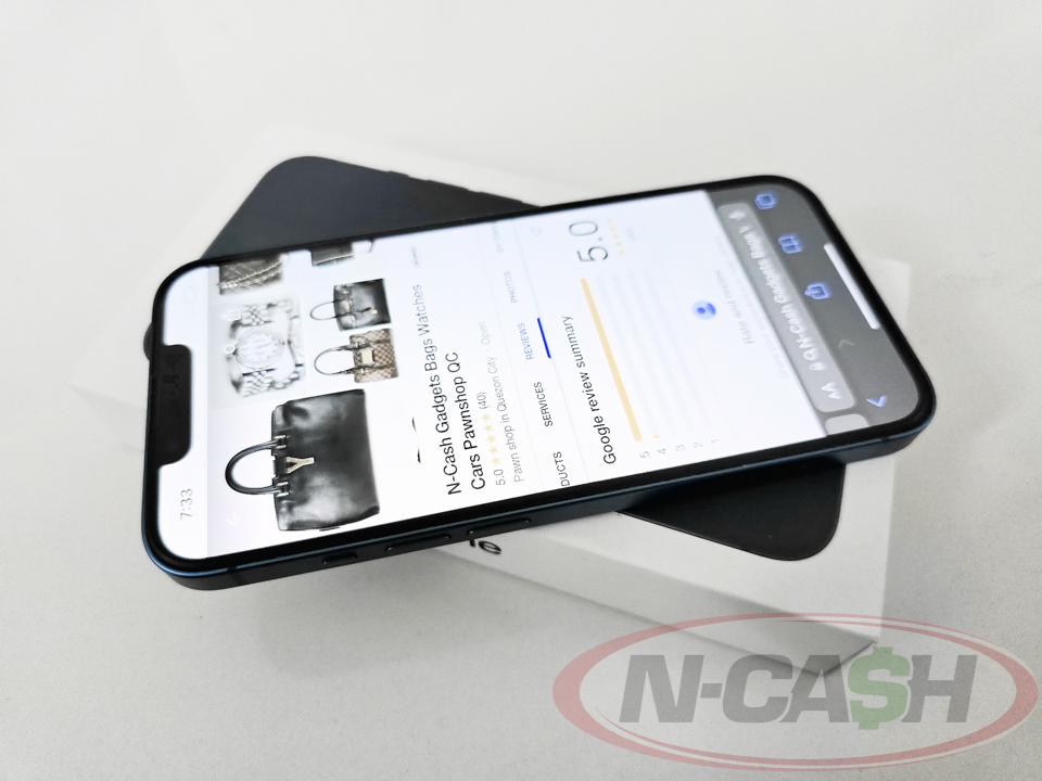 Apple iPhone 13 Blue Factory Unlock_pawnshop