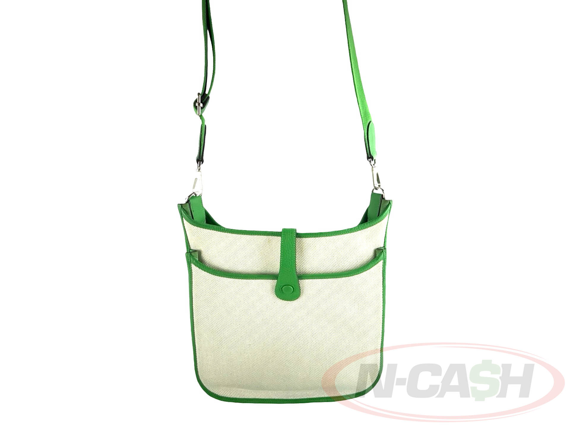 Bambou Clemence Leather and Toile Canvas Evelyne III 292