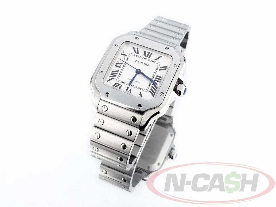 Cartier Santos De Cartier Medium_pawnshop4