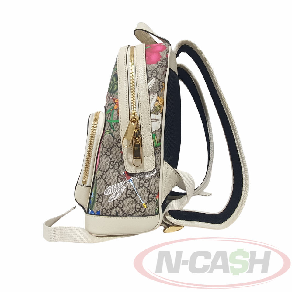Gucci Ophidia Small GG Supreme Flora Back Pack Floral_pawnshop2