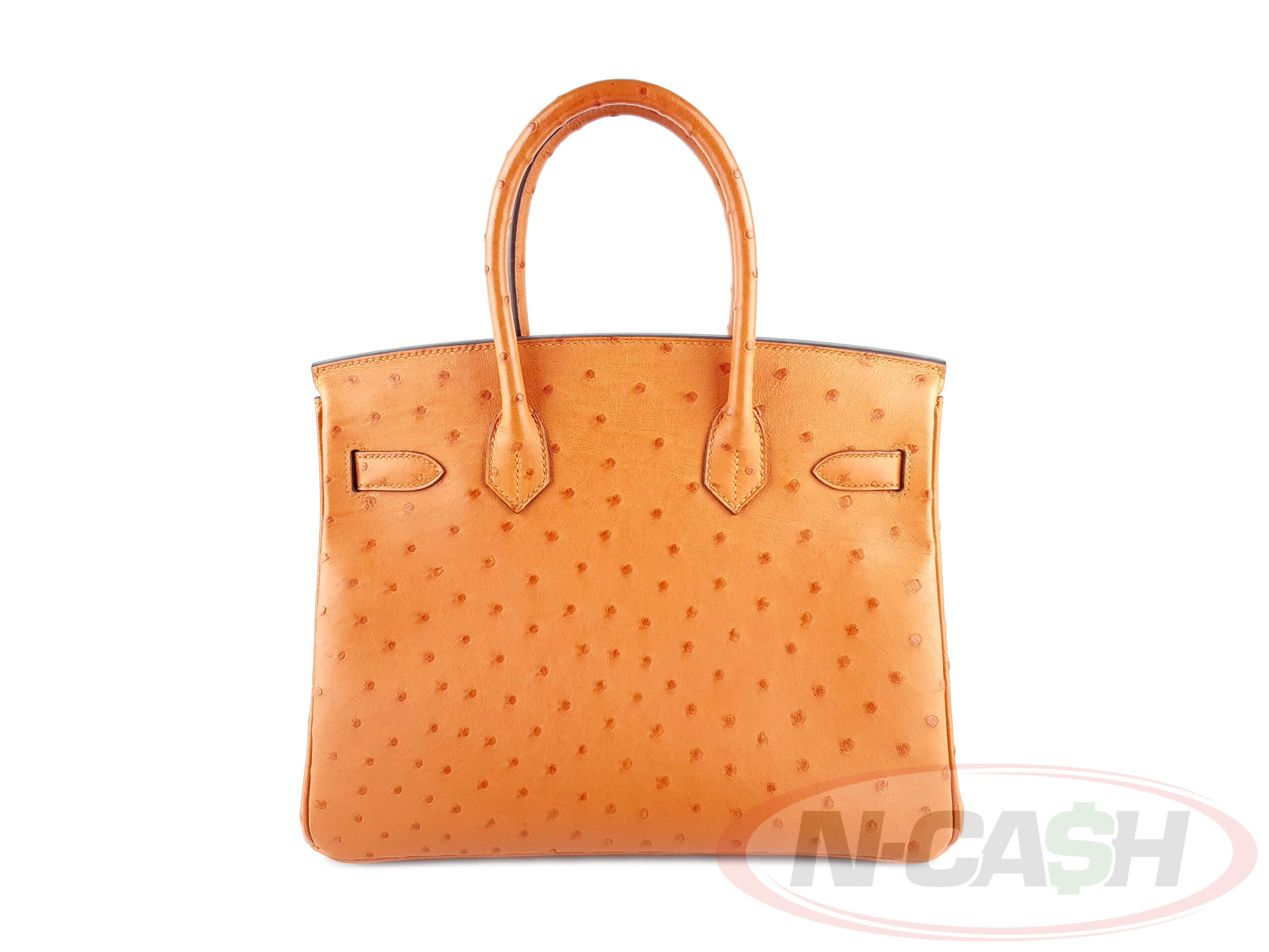 Hermes Birkin 30 Orange Ostrich GHW1