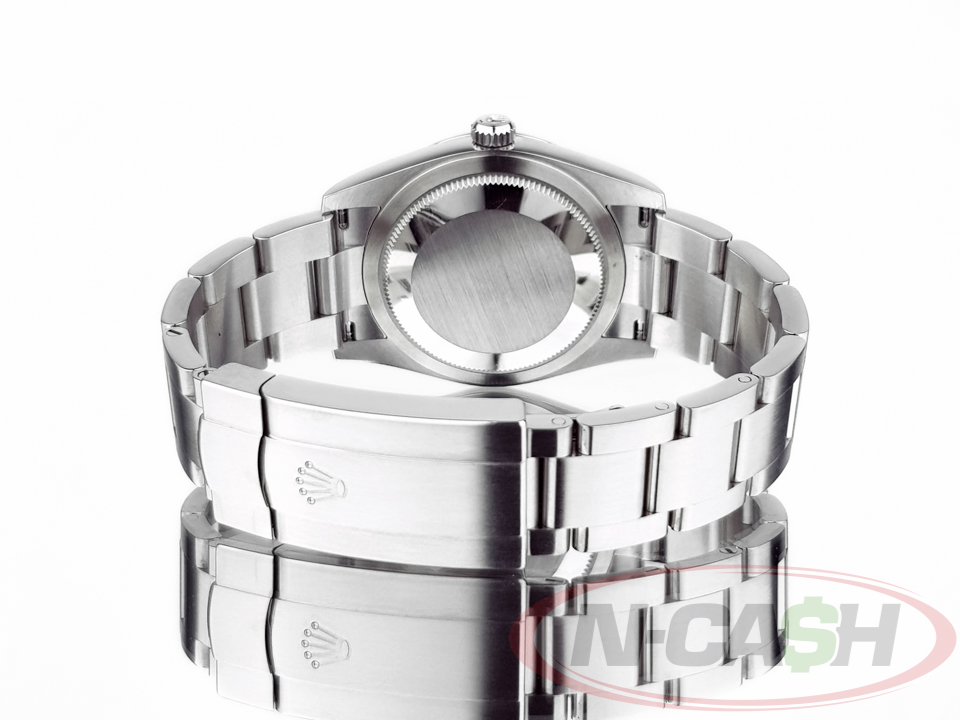 Rolex Oyster Perpetual 34 Silver Dial_pawnshop2