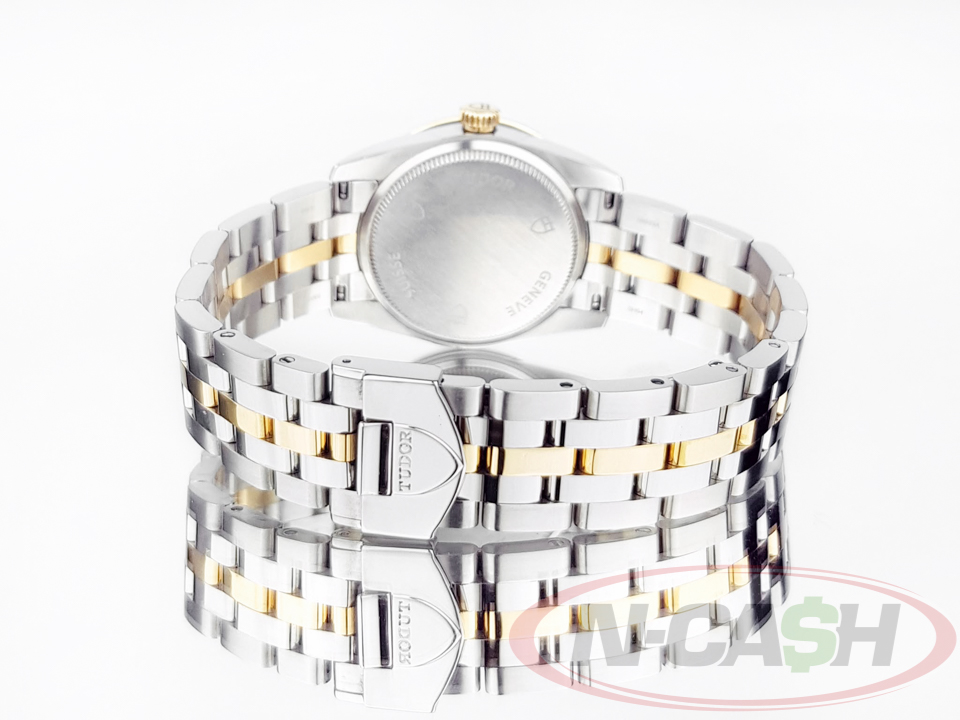 Tudor Glamour Date Junior Steel and Gold Diamond Dial_pawnshop2