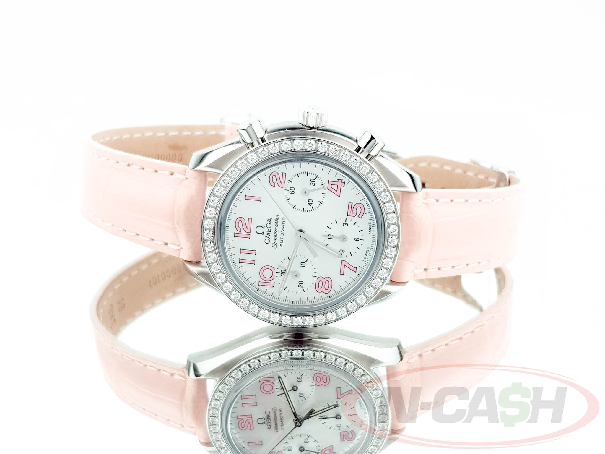 Omega Speedmaster Reduced Diamond MOP Dial