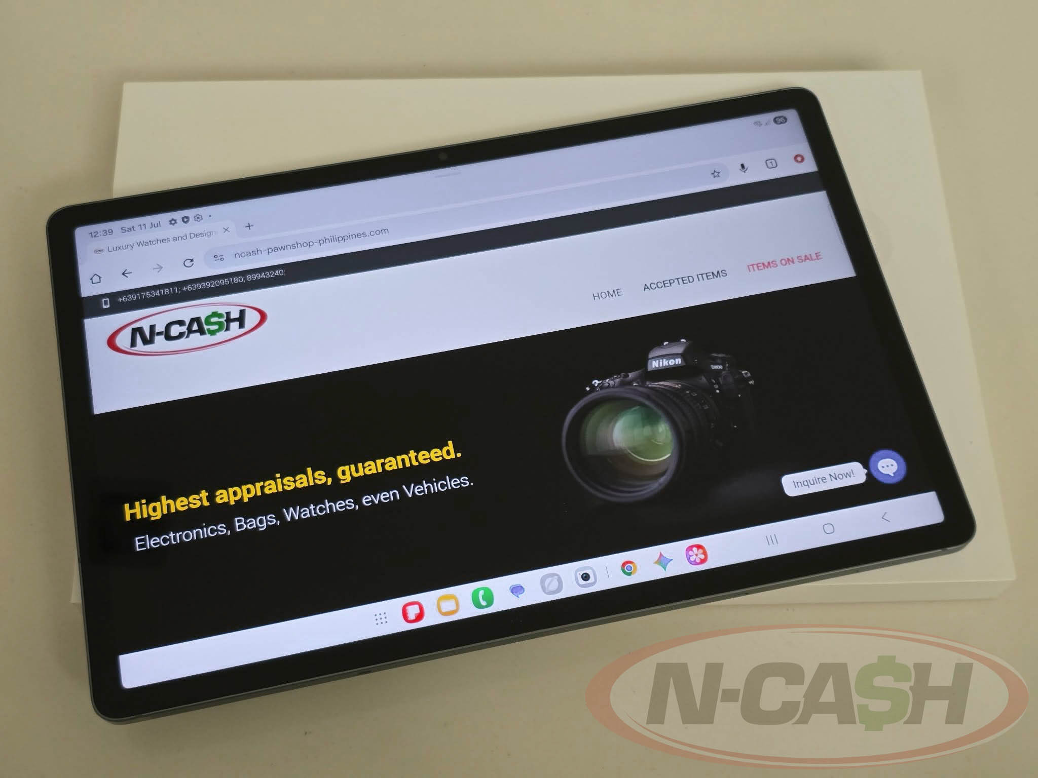Samsung Galaxy Tab S9 FE Plus 5G_pawnshop